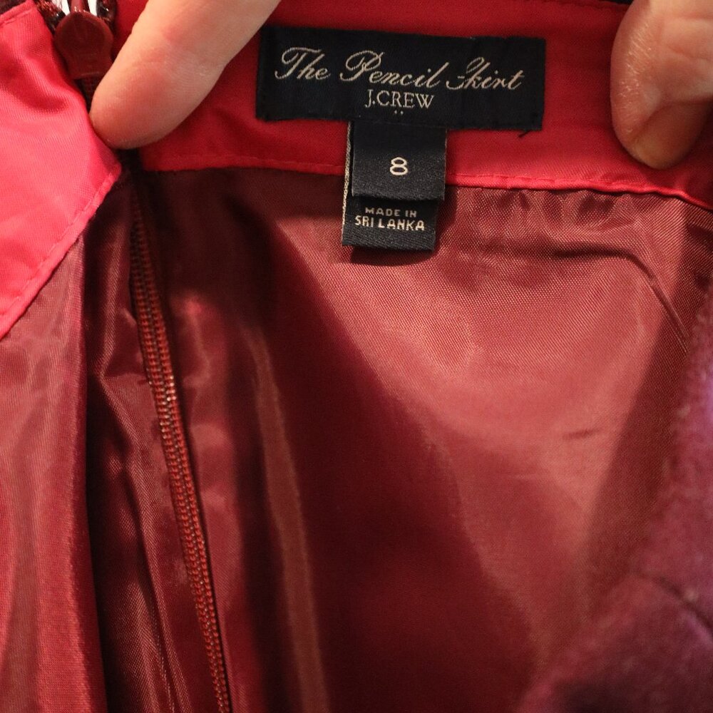 J.Crew Wool Skirt Size 8